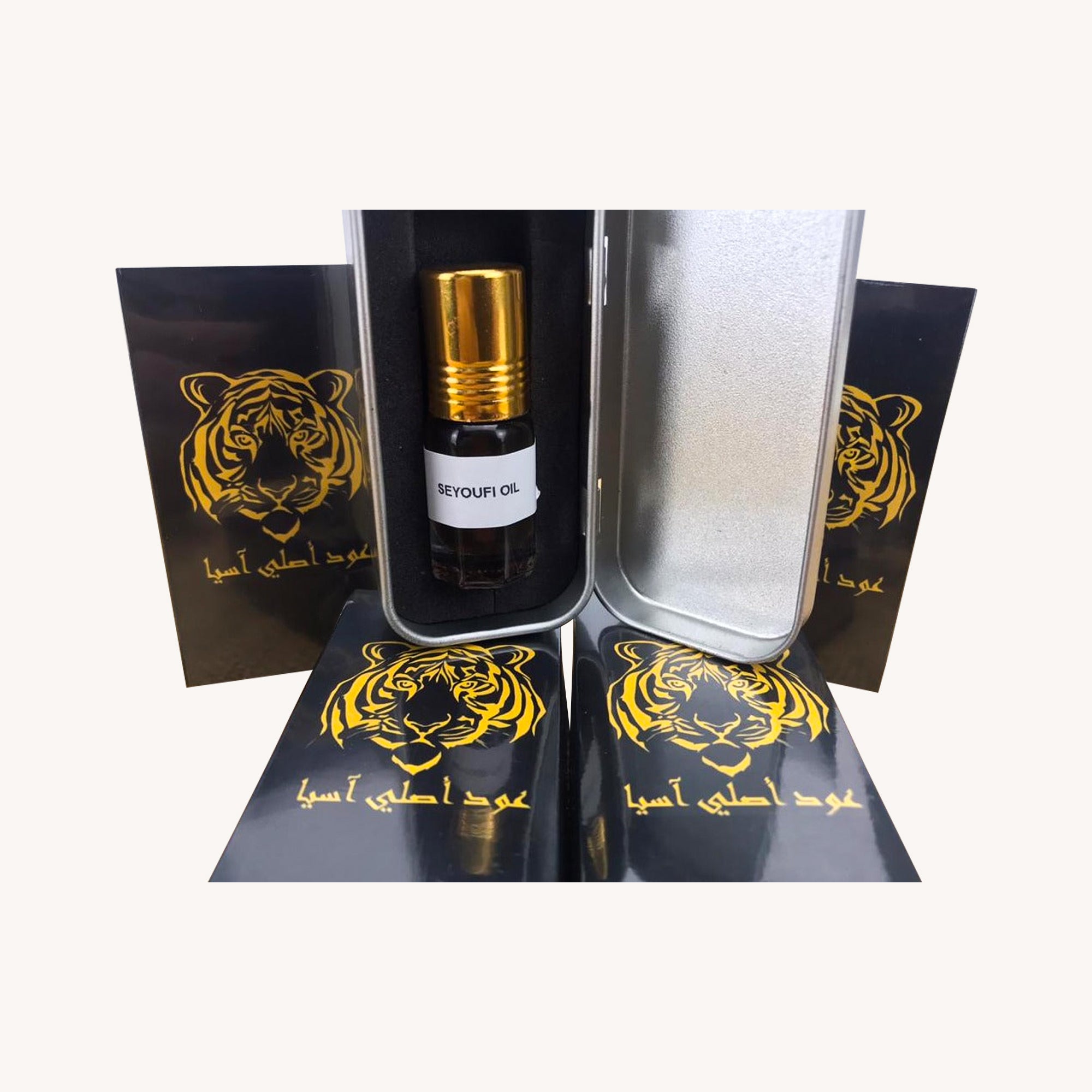 Seyoufi Oil OriOudAsia 5 bottles of Quarter Tola