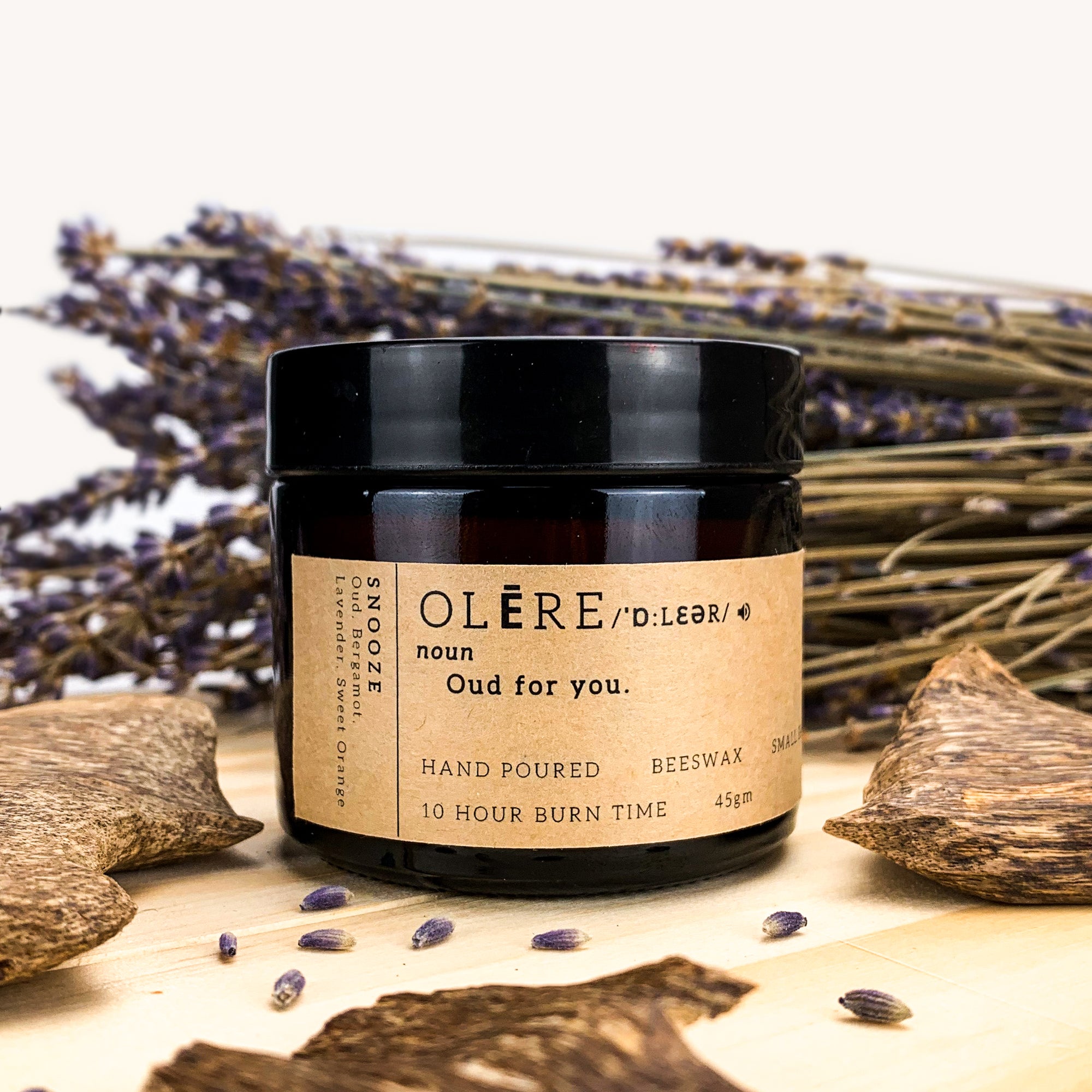 Snooze Oud Scented Candle - 45g