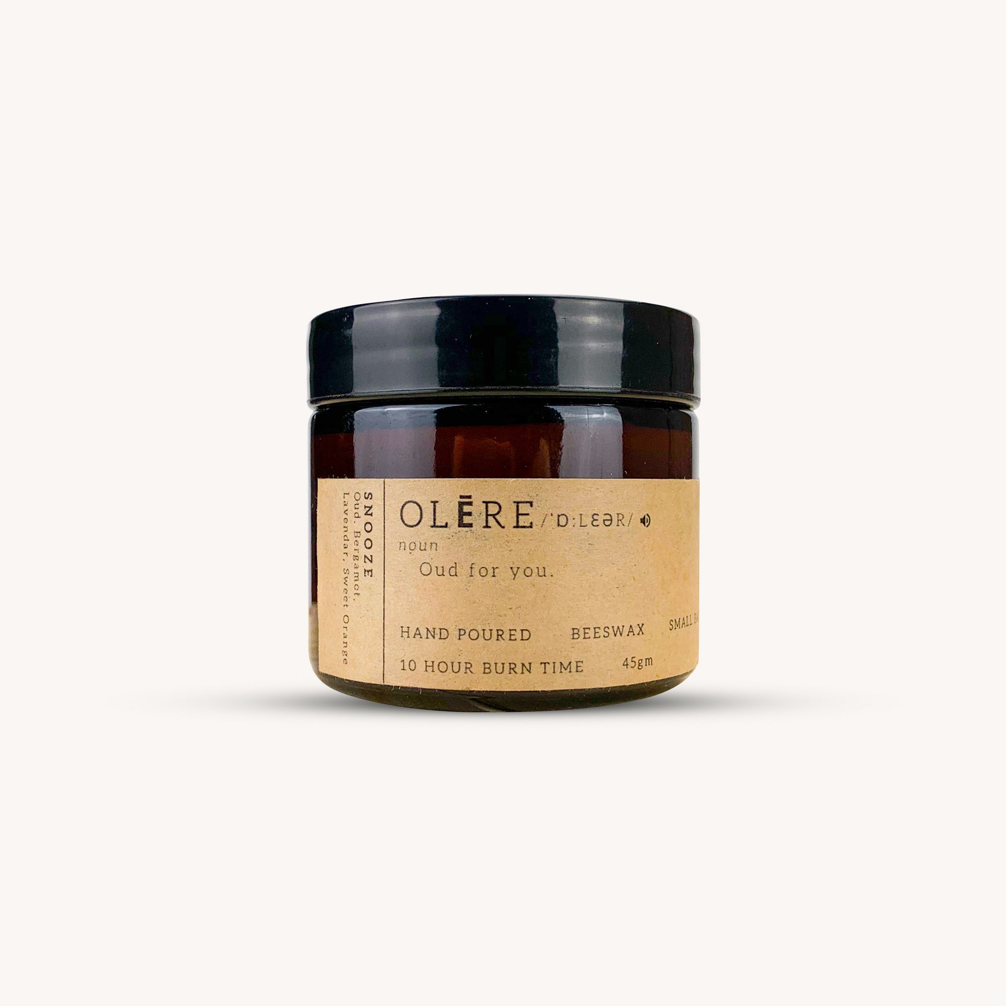 Snooze Oud Scented Candle - 45g