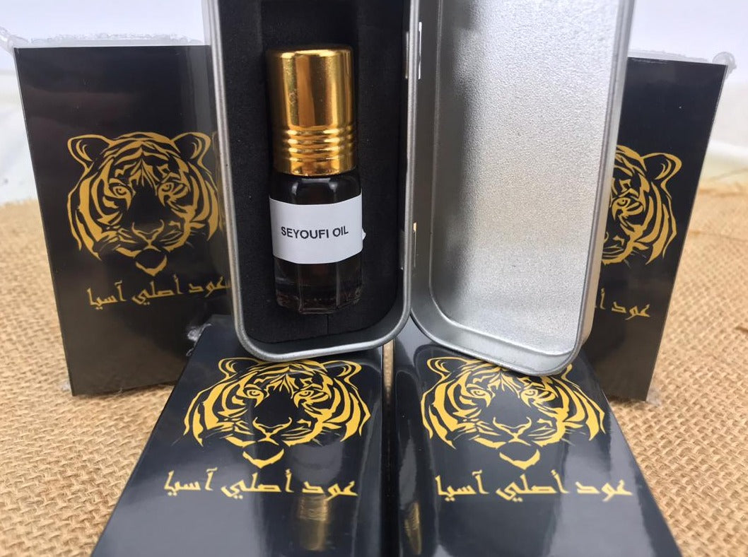 Seyoufi Oil OriOudAsia 5 bottles of Quarter Tola