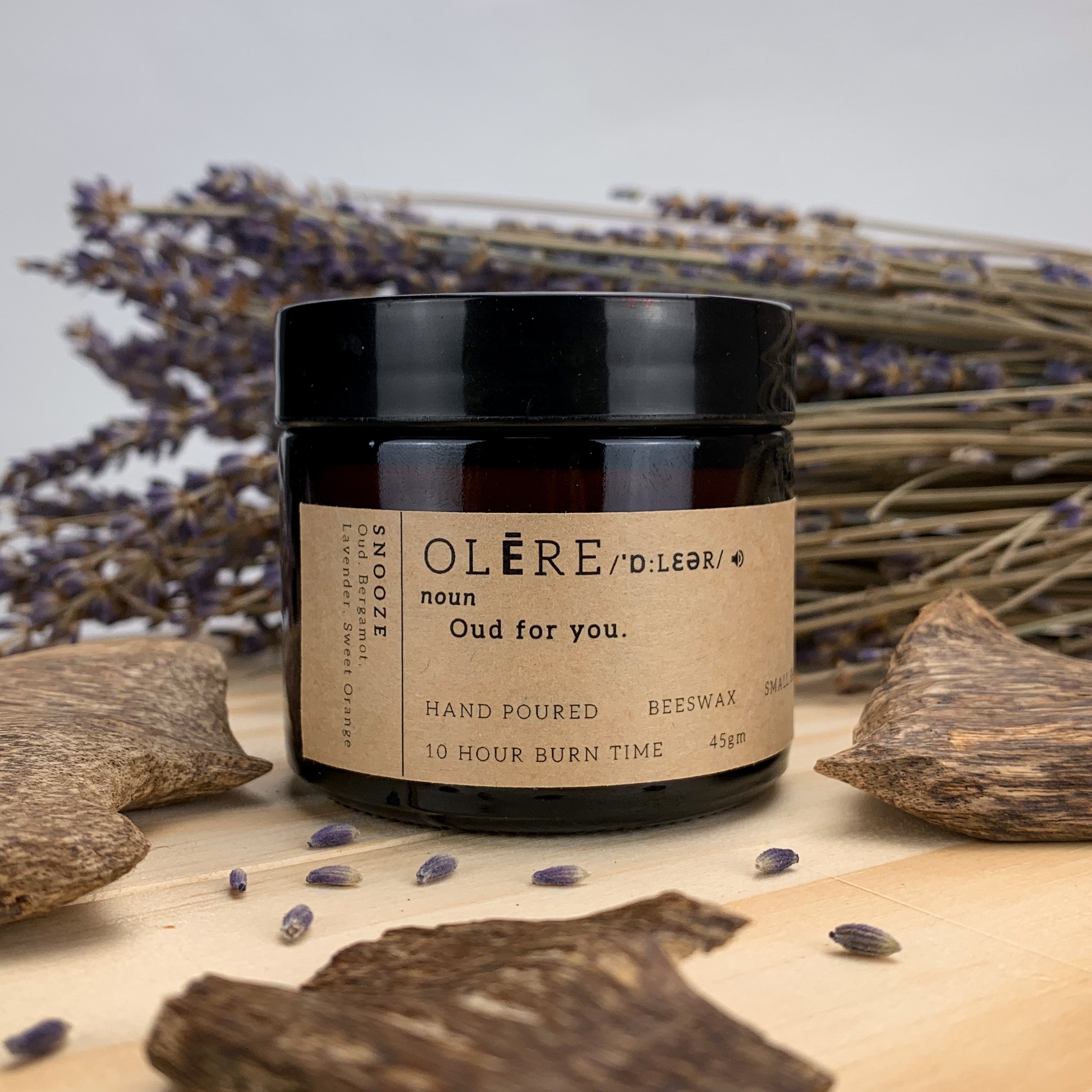 Snooze Oud Scented Candle - 45g