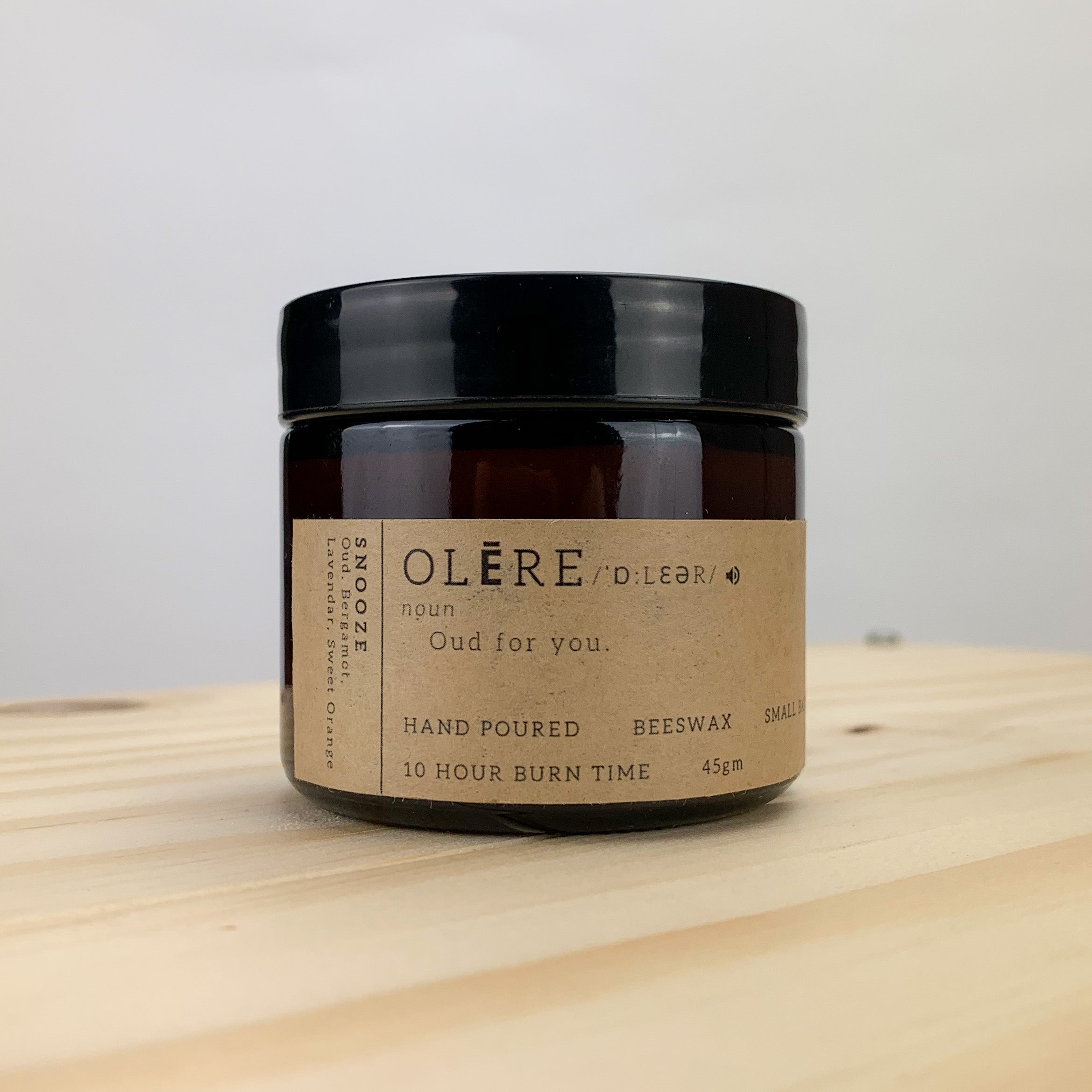 Snooze Oud Scented Candle - 45g